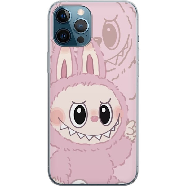 Apple iPhone 12 Pro Max Läpinäkyvä kuori Labubu Floral Freak