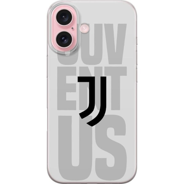 Apple iPhone 16 Gennemsigtig cover Juventus