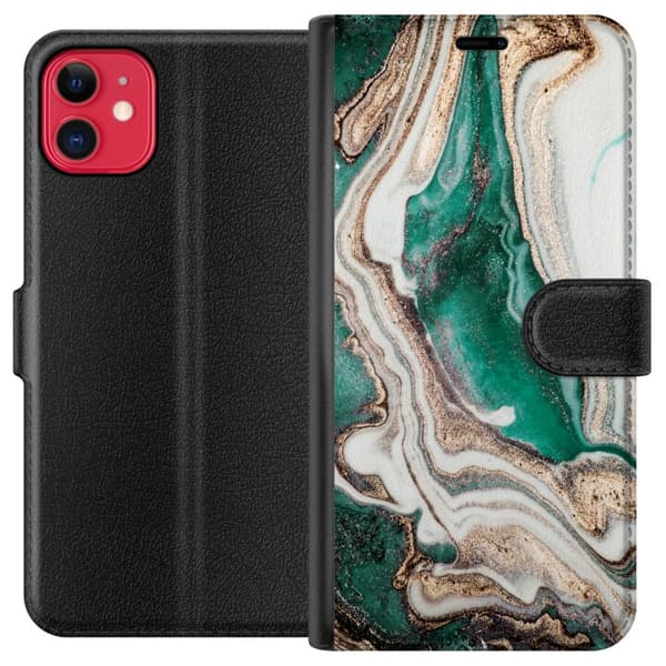 Kompatibel Tegnebogsetui til Apple iPhone 11 Jungle