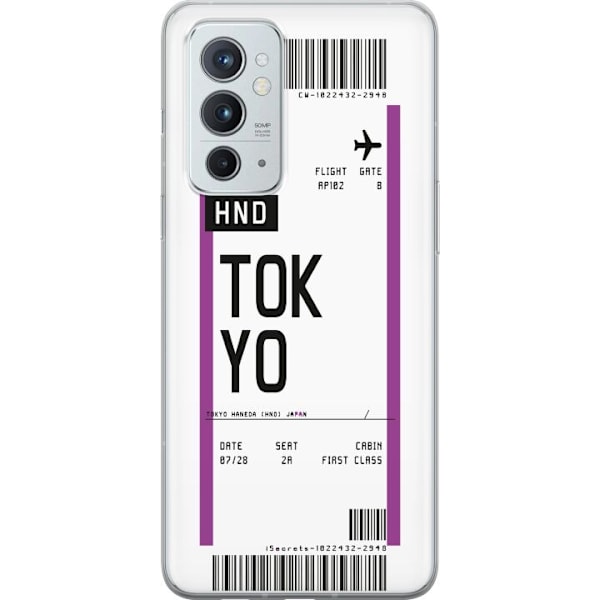 OnePlus 9RT 5G Genomskinligt Skal Tokyo
