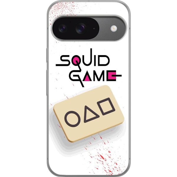 Google Pixel 9 Pro Gjennomsiktig deksel Squid Game