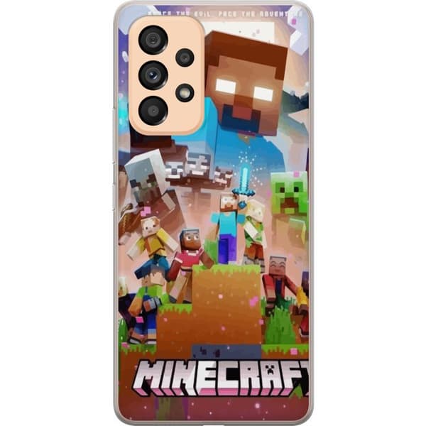 Kompatibelt Mobildeksel til Samsung Galaxy A53 5G Minecraft