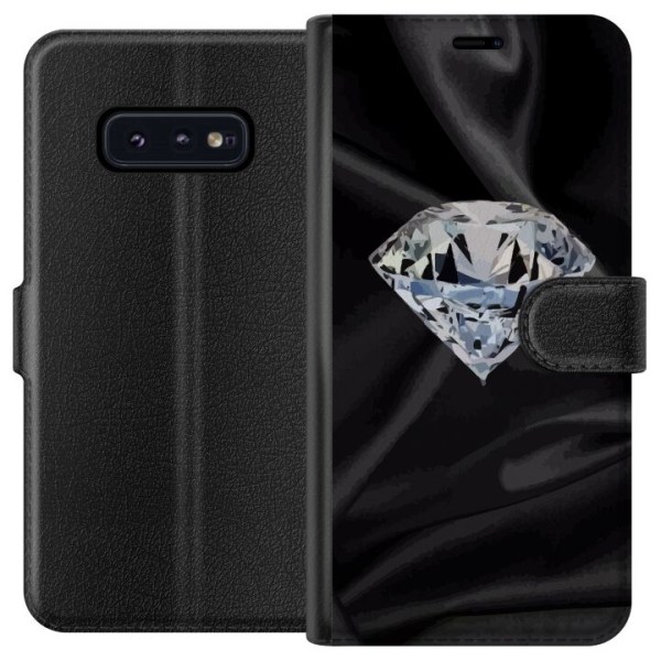 Samsung Galaxy S10e Plånboksfodral Silke Diamant