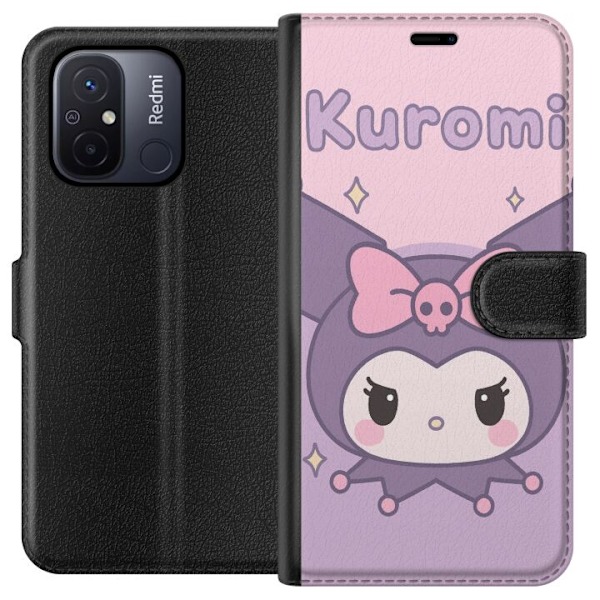 Xiaomi Redmi 12C Lompakkokotelo Kuromi Kawaii