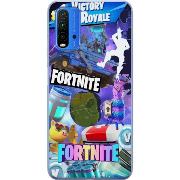 Xiaomi Redmi 9T Genomskinligt Skal Fortnite