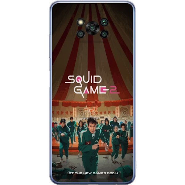 Xiaomi Poco X3 Pro Gennemsigtig cover Squid Game 2 - Spring