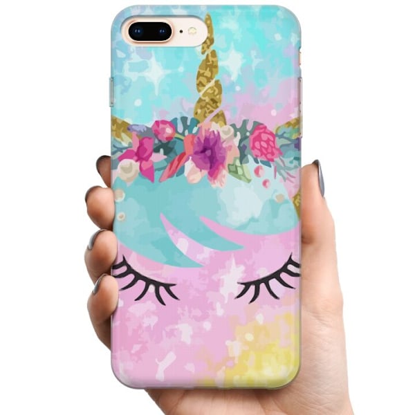 Apple iPhone 8 Plus TPU Mobildeksel Enhörning