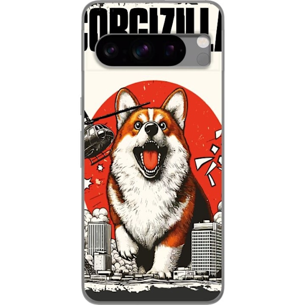 Google Pixel 8 Pro Gjennomsiktig deksel Corgizilla