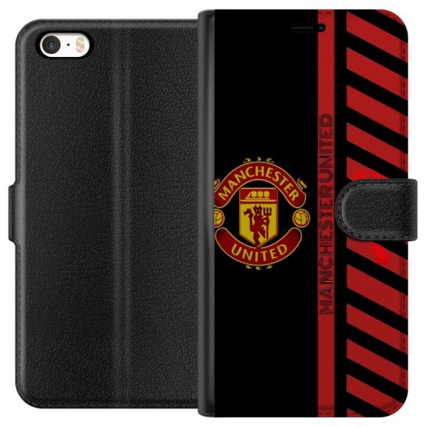 Apple iPhone 5 Plånboksfodral Manchester United