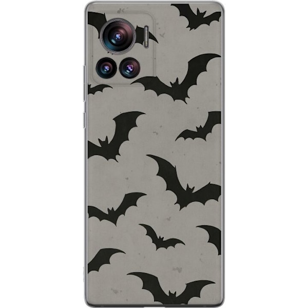 Motorola Edge 30 Ultra Gennemsigtig cover Flutterprint