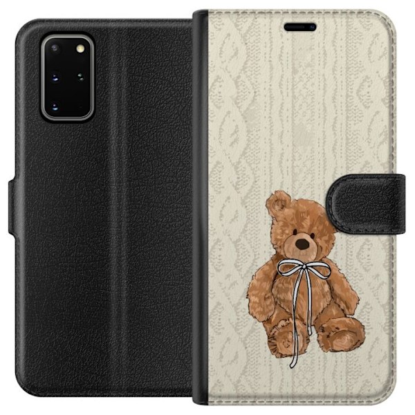 Samsung Galaxy S20+ Tegnebogsetui Lille Teddy – klassisk teddy i enkel design