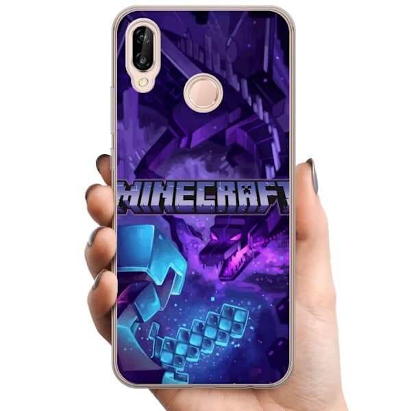 Huawei P20 lite TPU Mobildeksel Minecraft