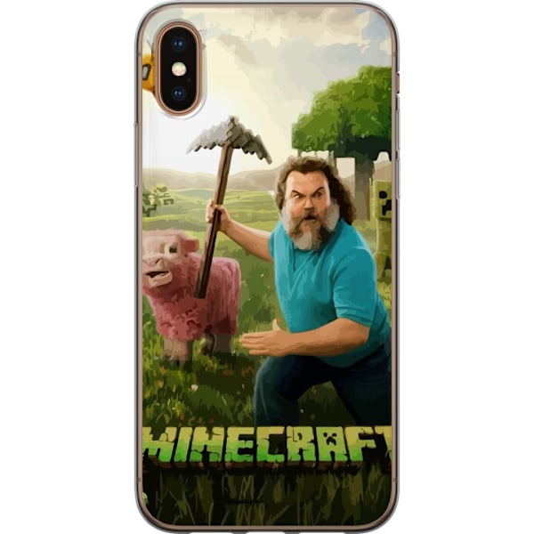 Apple iPhone X Läpinäkyvä kuori A Minecraft Movie