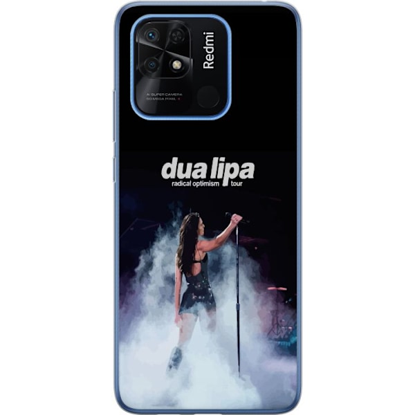 Xiaomi Redmi 10C Gennemsigtig cover Dua Lipa – Signature Loo