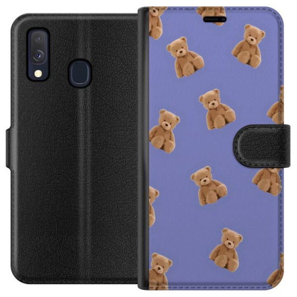 Samsung Galaxy A40 Plånboksfodral Flygande björnar