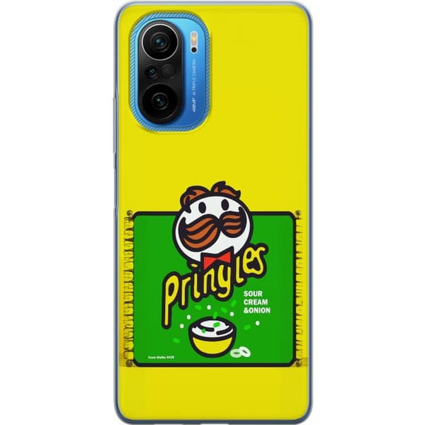 Kompatibelt Mobilskal till Xiaomi Poco F3 Pringles gul