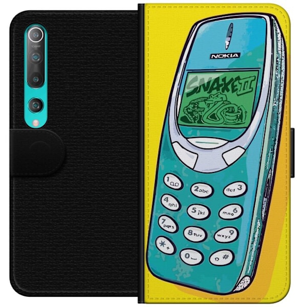 Xiaomi Mi 10 5G Plånboksfodral Nokia 3310, Snake 2