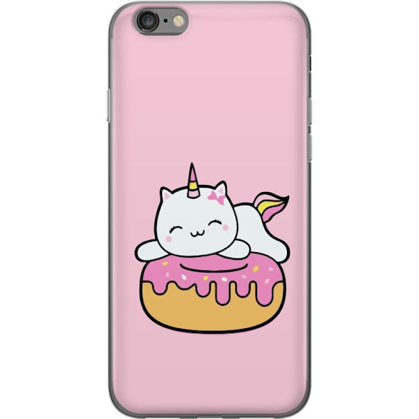 Apple iPhone 6 Gennemsigtig cover Donut enhjørning