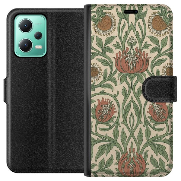 Xiaomi Redmi Note 12 Tegnebogsetui Blad Detaljer