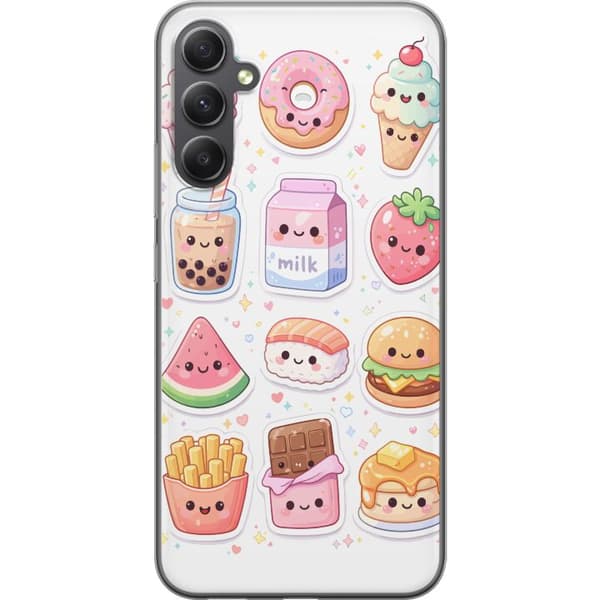 Kompatibelt Mobildeksel til Samsung Galaxy A05s pixelmonster grön