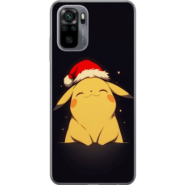 Xiaomi Redmi Note 10 Gennemsigtig cover Pikachu