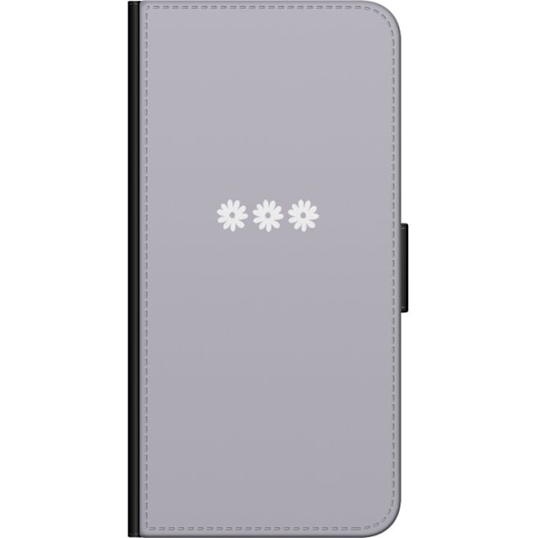 Sony Xperia 10 Tegnebogsetui Lilla Blomminimalisme - stilfuldt