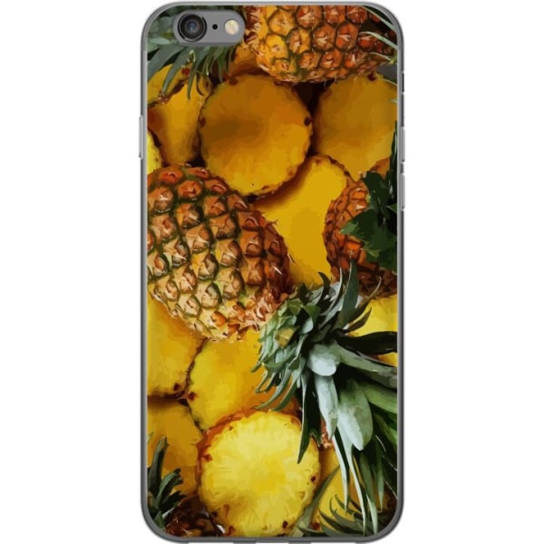 Apple iPhone 6s Genomskinligt Skal Tropisk Frukt