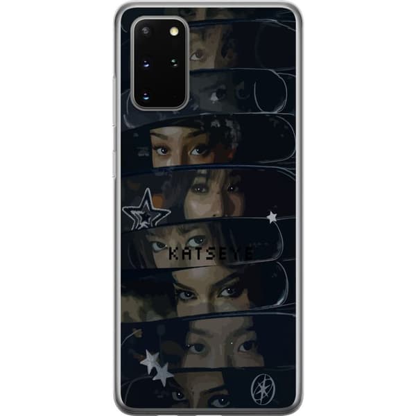 Kompatibelt Mobilskal till Samsung Galaxy S20+ KATSEYE svart