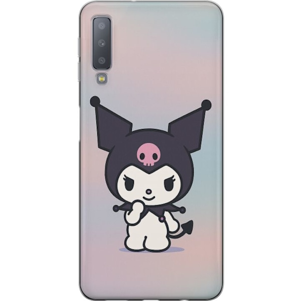 Samsung Galaxy A7 (2018) Gennemsigtig cover Kawaii Sanrio Kuro