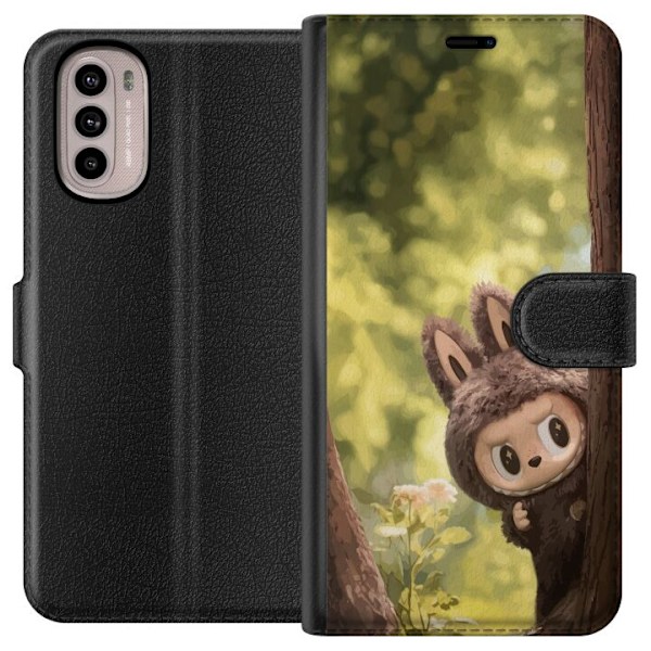 Motorola Moto G31 Tegnebogsetui Labubu Graffiti Vibes – Gade