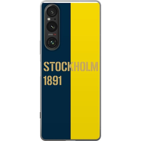 Sony Xperia 1 VI Läpinäkyvä kuori Stockholm 1891