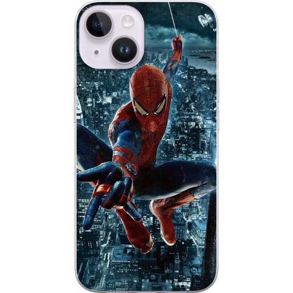 Kompatibelt Mobildeksel til Apple iPhone 14 Spiderman