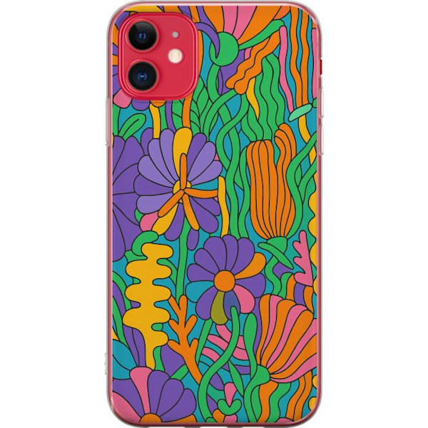 Apple iPhone 11 Genomskinligt Skal Color Pop