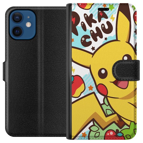 Apple iPhone 12  Tegnebogsetui Pikachu