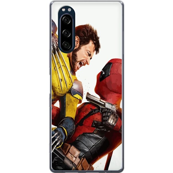 Sony Xperia 5 Genomskinligt Skal Deadpool & Wolverine