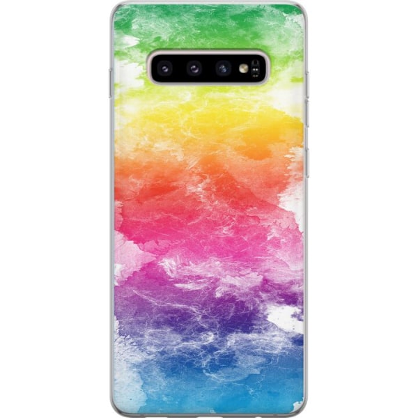 Samsung Galaxy S10+ Läpinäkyvä kuori Pride