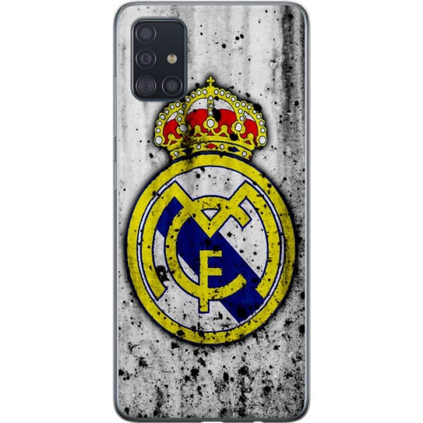 Samsung Galaxy A51 Genomskinligt Skal Real Madrid CF