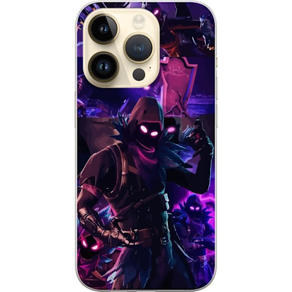 Apple iPhone 14 Pro Gennemsigtig cover Fortnite Raven