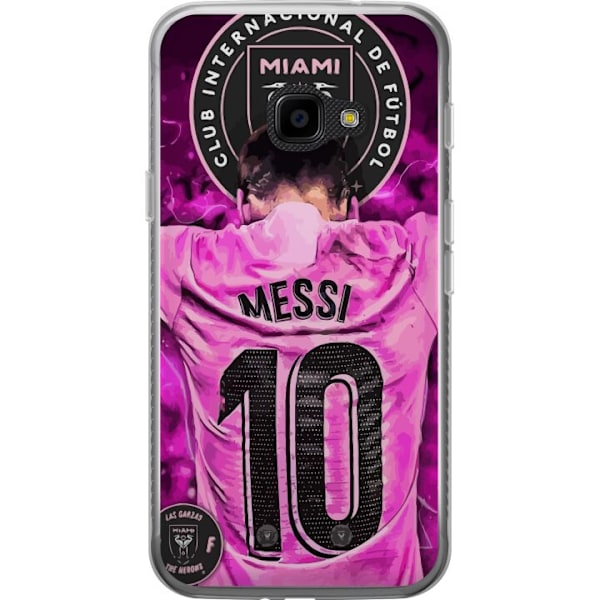 Samsung Galaxy Xcover 4 Gennemsigtig cover Messi