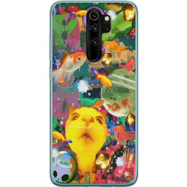 Xiaomi Redmi Note 8 Pro  Läpinäkyvä kuori Hauskoja eläimiä