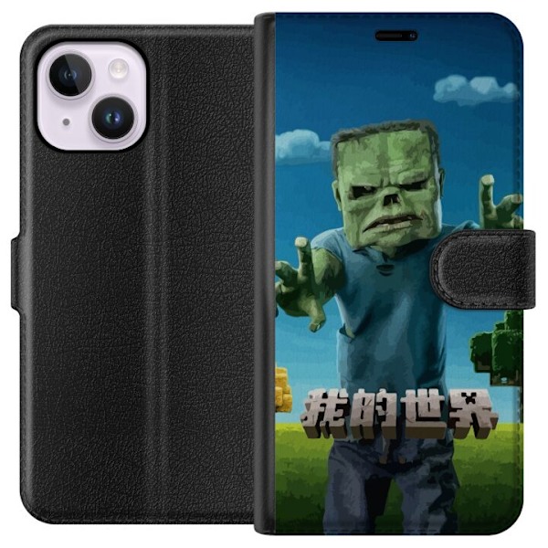 Apple iPhone 15 Plus Tegnebogsetui A Minecraft Movie