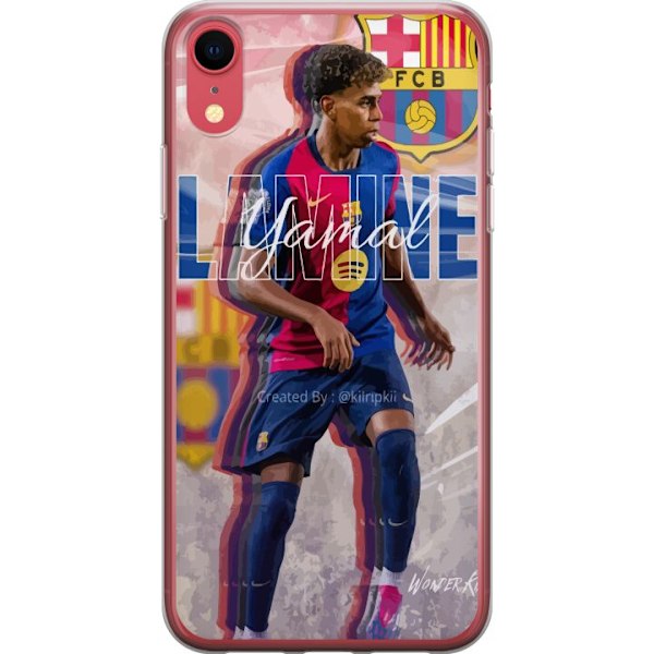 Apple iPhone XR Läpinäkyvä kuori Lamine Yamal FCB