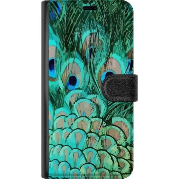Samsung Galaxy A54 Tegnebogsetui Påfugl