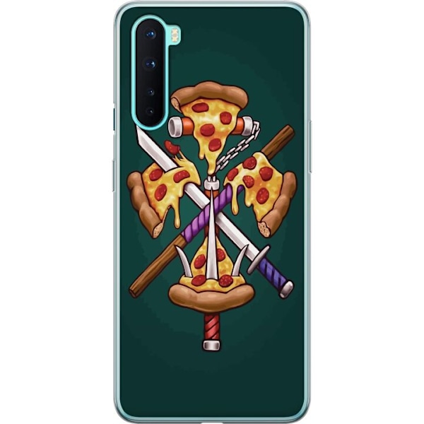 OnePlus Nord Gennemsigtig cover Pizza