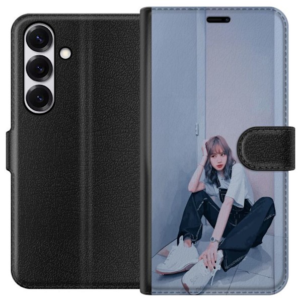 Samsung Galaxy S25 Plånboksfodral Lisa from Blackpink – K-pop Style Icon