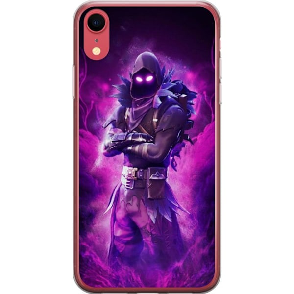 Apple iPhone XR Gennemsigtig cover Fortnite Ravnen