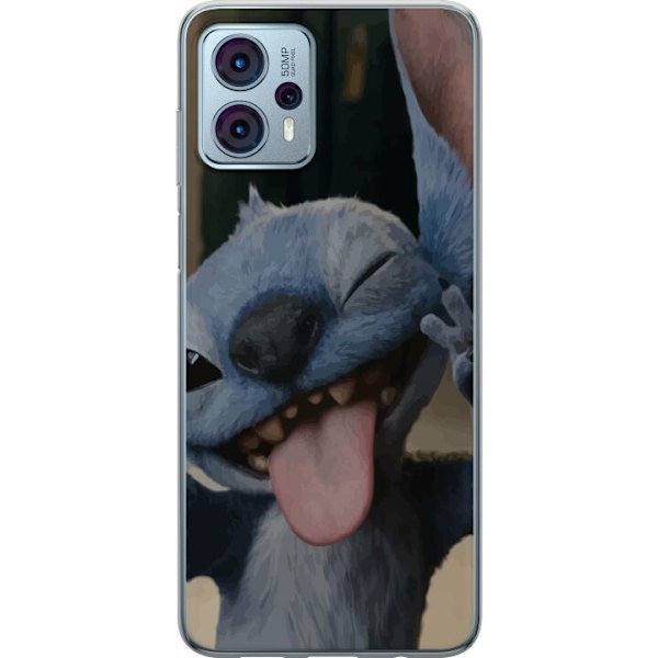 Motorola Moto G23 Läpinäkyvä kuori Stitch Söpö Alien - Si