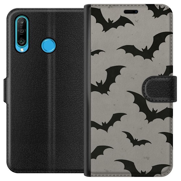 Huawei P30 lite Lompakkokotelo Flutterprint