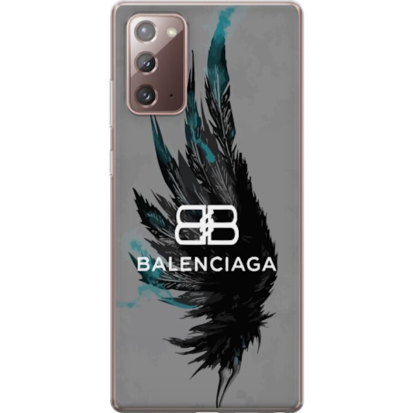 Samsung Galaxy Note20 Läpinäkyvä kuori BB