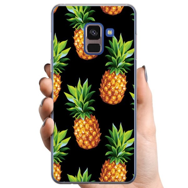 Samsung Galaxy A8 (2018) TPU Mobilskal Ananas